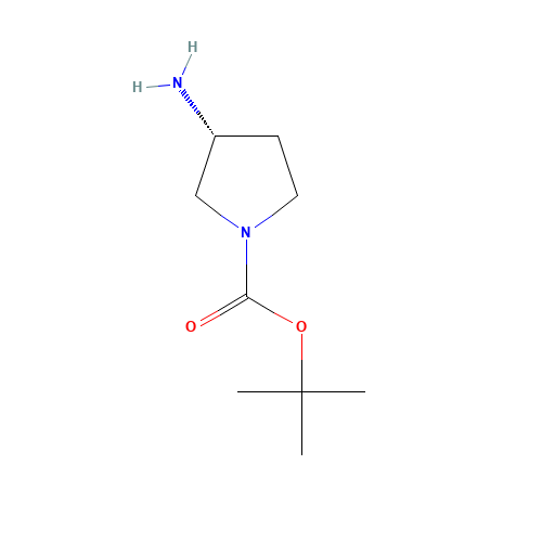147081-49-0 (R)-1-Boc-3-aminopyrrolidine chemical structure