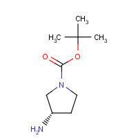 147081-44-5 (S)-1-Boc-3-aminopyrrolidine chemical structure