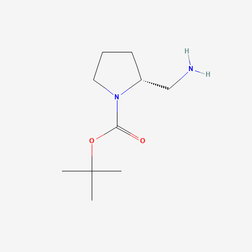 259537-92-3 (R)-1-Boc-2-(aminomethyl)pyrrolidine chemical structure