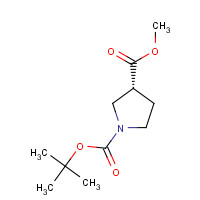 441717-40-4 (R)-1-Boc-pyrrolidine-1,3-dicarboxylate chemical structure