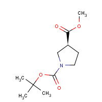 313706-15-9 (S)-1-Boc-pyrrolidine-1,3-dicarboxylate chemical structure