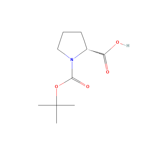 37784-17-1 Boc-D-proline chemical structure