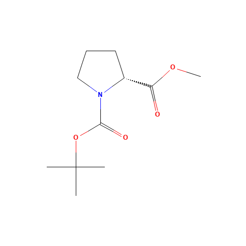 73323-65-6 Boc-D-Pro-OMe chemical structure