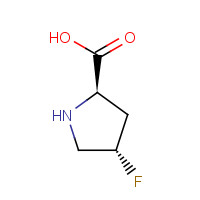 131176-02-8 (2R,4S)-4-fluoropyrrolidine-2-carboxylic acid chemical structure