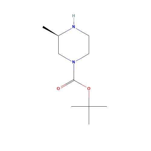 163765-44-4 (R)-1-Boc-3-methyl-piperazine chemical structure