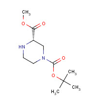 314741-39-4 (S)-1-N-Boc-piperazine-3-carboxylic acid methyl ester chemical structure