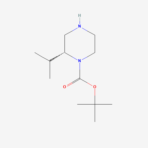 674792-04-2 (R)-1-Boc-2-isopropyl-piperazine chemical structure