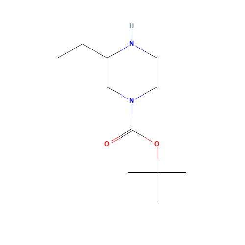 438049-35-5 1-Boc-3-ethyl-piperazine chemical structure