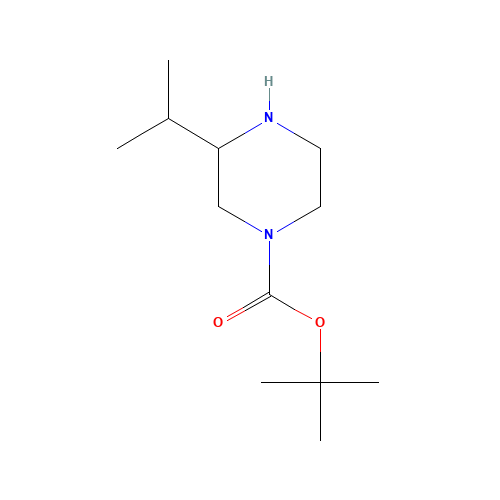 502649-32-3 1-Boc-3-isopropyl-piperazine chemical structure