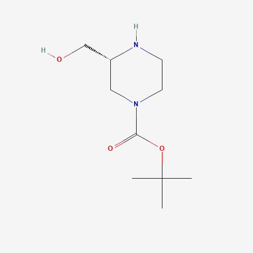 278788-66-2 (R)-1-Boc-3-hydroxymethyl-piperazine chemical structure