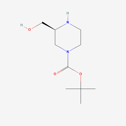 314741-40-7 (S)-1-Boc-3-hydroxymethyl-piperazine chemical structure