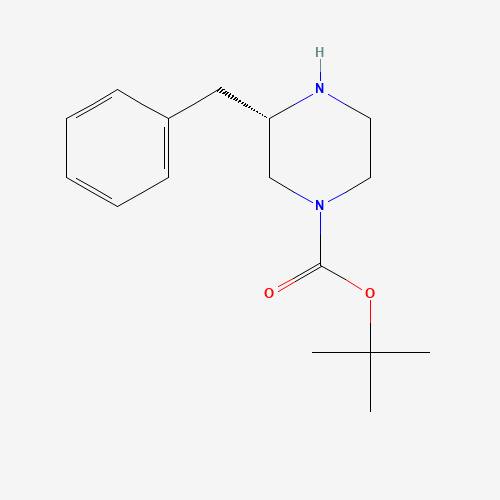 475272-55-0 (S)-1-Boc-3-benzyl-piperazine chemical structure