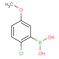 89694-46-2 2-Chloro-5-methoxyphenylboronic acid chemical structure