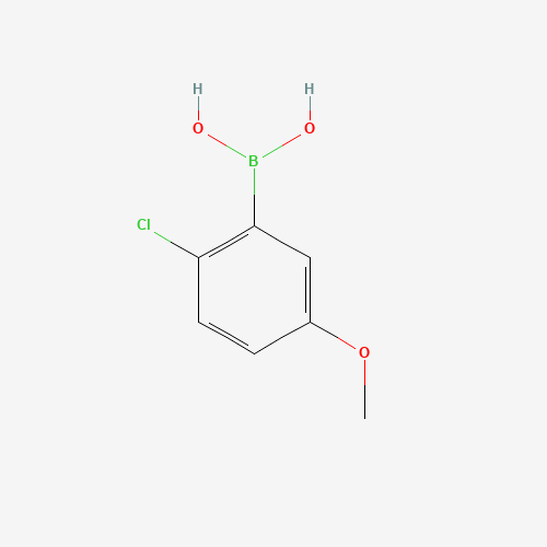 89694-46-2 2-Chloro-5-methoxyphenylboronic acid chemical structure