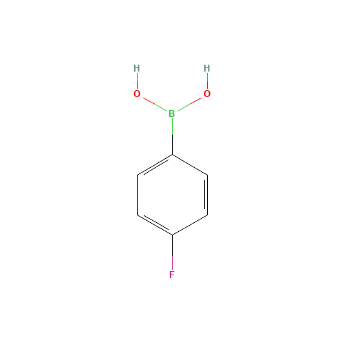 1765-93-1 4-fluorophenylboronic acid chemical structure