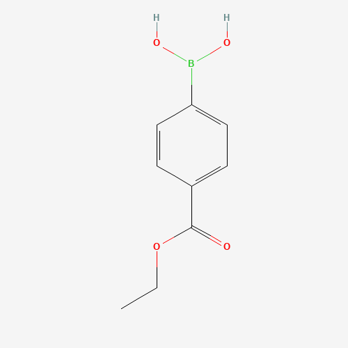 4334-88-7 4-(ethoxycarbonyl)phenylboronic acid chemical structure