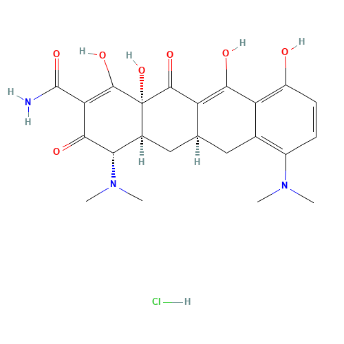 13614-98-7 Minocycline hydrochloride chemical structure