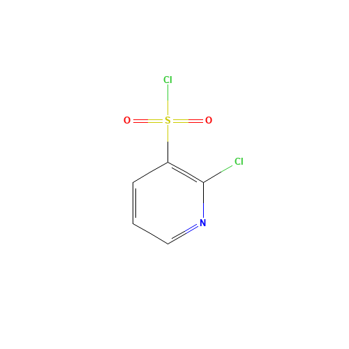 6684-06-6 2-Chloropyridine-3-sulfonyl chloride chemical structure