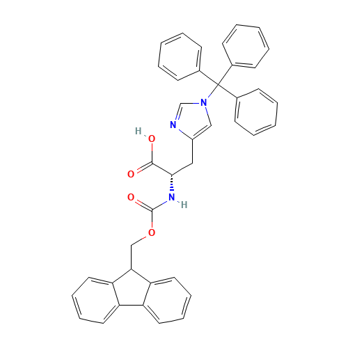 109425-51-6 Fmoc-His(Trt) )-OH chemical structure