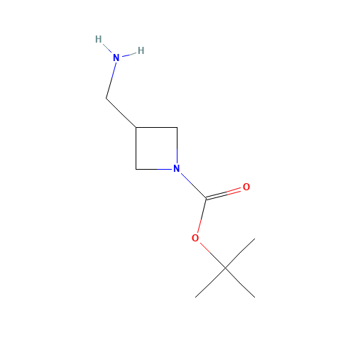 325775-44-8 Tert-butyl 3-(aminom ethyl)azetidine-1-carboxylate chemical structure