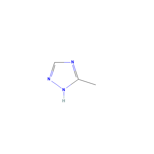 7170-01-6 3-Methyl-1H-1,2,4-triazole chemical structure