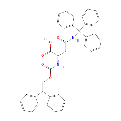 132388-59-1 Fmoc-Asn(trt)-OH chemical structure