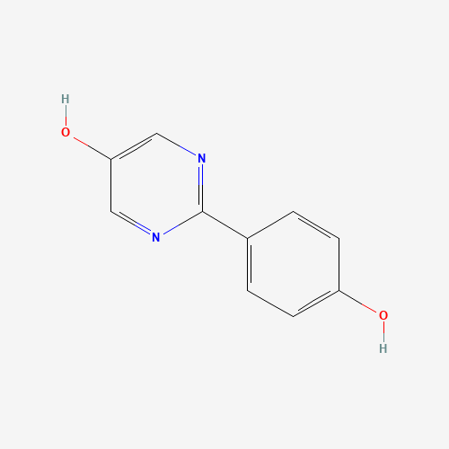 142172-97-2 2-(4-Hydroxyphenyl)-5-pyrimidinol chemical structure