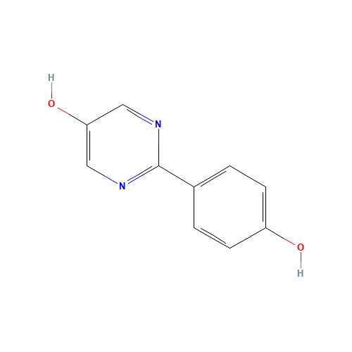 142172-97-2 2-(4-Hydroxyphenyl)-5-pyrimidinol chemical structure