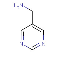 25198-95-2 5-Pyrimidinemethanamine chemical structure