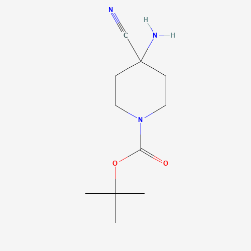 331281-25-5 Tert-butyl 4-amino-4-cyanopiperidine-1-carboxylate chemical structure