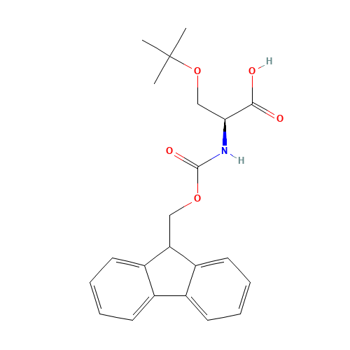 71989-33-8 Fmoc-Ser(tbu) )-OH chemical structure