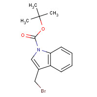 96551-21-2 tert-Butyl 3-Bromomethylindole-1-carboxylate chemical structure