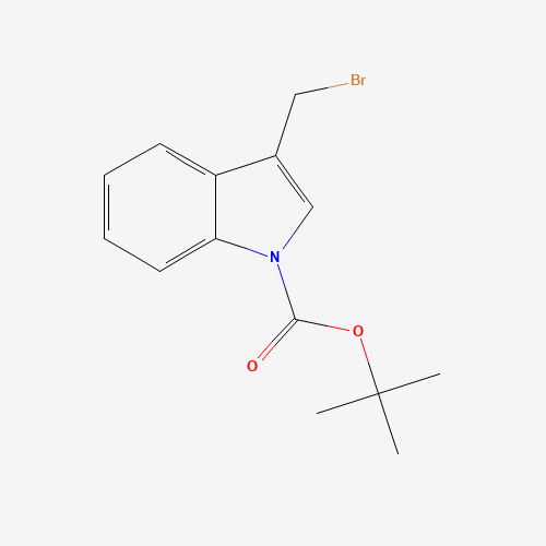 96551-21-2 tert-Butyl 3-Bromomethylindole-1-carboxylate chemical structure