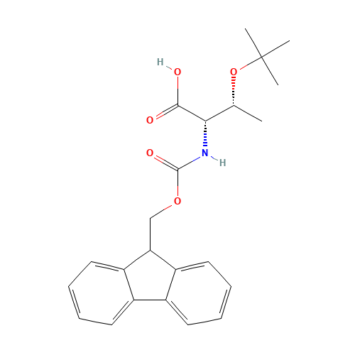 71989-35-0 Fmoc-Thr(tbu) )-OH chemical structure