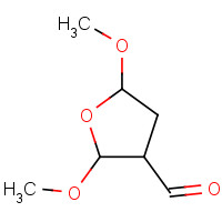 50634-05-4 2,5-Dimethoxy-3-tetrahydrofurancarboxaldehyde chemical structure