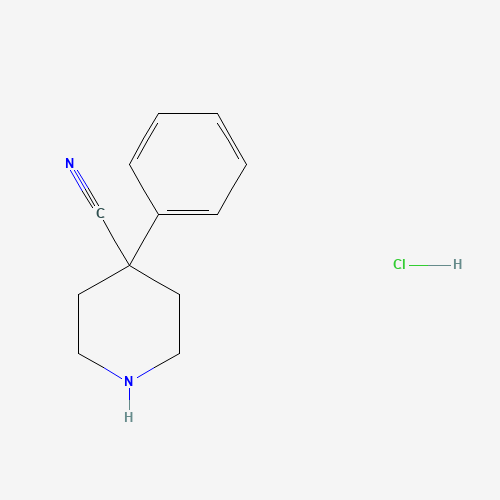 51304-58-6 4-Cyano-4-phenylpiperidine hydrochloride chemical structure