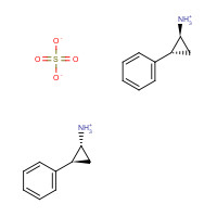 13492-01-8 Tranylcypromine hemisulfate chemical structure