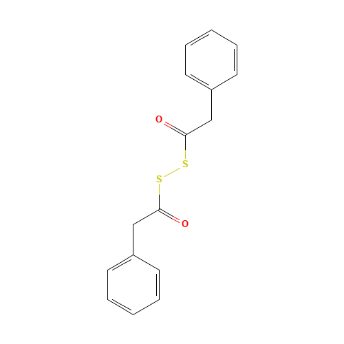 15088-78-5 Phenylacetyl disulphide chemical structure
