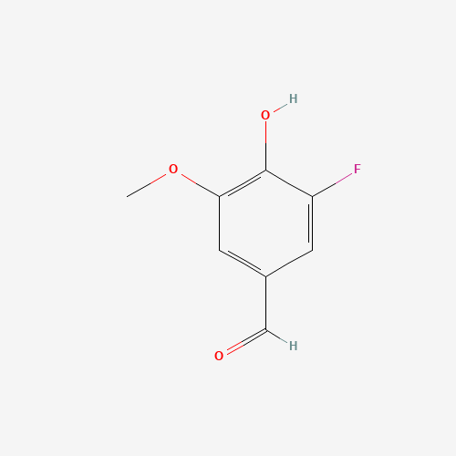 79418-78-3 3-Fluoro-4-hydroxy-5-methoxybenzaldehyde chemical structure