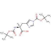 20866-46-0 Boc-His(Boc) )-OH chemical structure