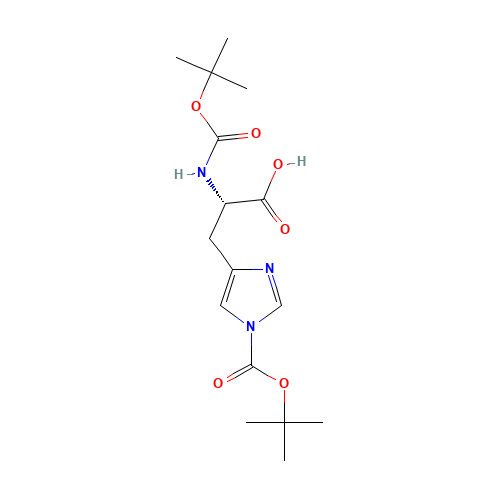 20866-46-0 Boc-His(Boc) )-OH chemical structure