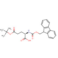 71989-18-9 Fmoc-Glu(otbu) )-OH chemical structure