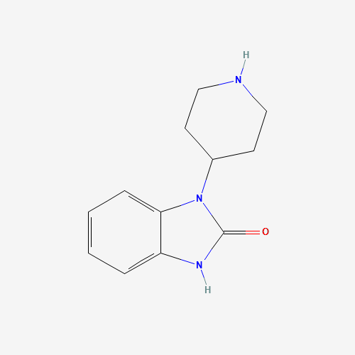20662-53-7 4-(2-KETO-1-BENZIMIDAZOLINYL)PIPERIDINE chemical structure