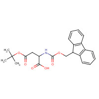 71989-14-5 Fmoc-Asp(otbu) )-OH chemical structure