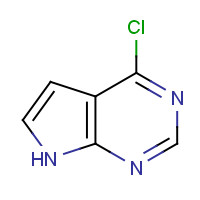 3680-69-1 4-Chloro-7H-pyrrolo[2,3-d]pyrimidine chemical structure