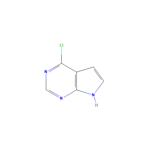 3680-69-1 4-Chloro-7H-pyrrolo[2,3-d]pyrimidine chemical structure