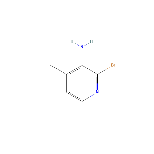 126325-50-6 3-Amino-2-bromo-4-picoline chemical structure