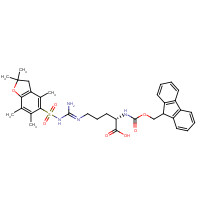 154445-77-9 Fmoc-Arg(Pbf) )-OH chemical structure