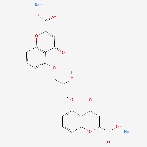 15826-37-6 CROMOLYN SODIUM chemical structure