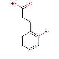 15115-58-9 3-(2-BROMOPHENYL)PROPIONIC ACID chemical structure